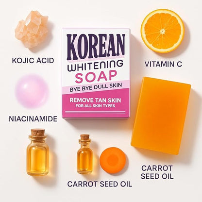 🌸 Korean Whitening Soap